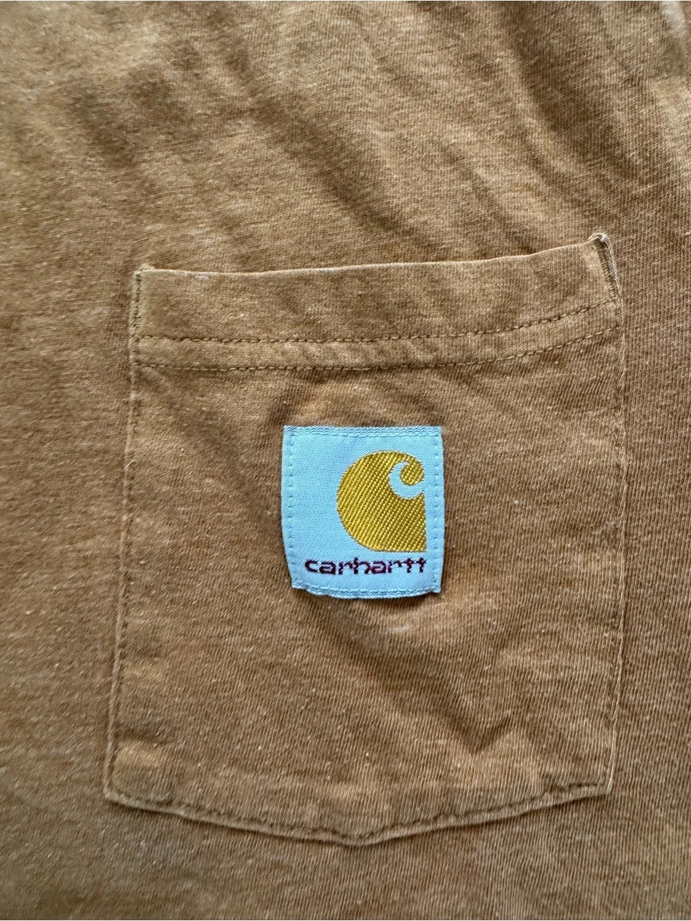 Carhartt Boy's Brown Pocket T-Shirt